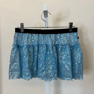 Sparkle Athletic Blue Skirt